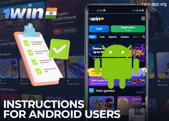 Aviator Mobile 1Win App installation instructions for Android users