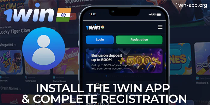 Installation and registration of the 1Win application