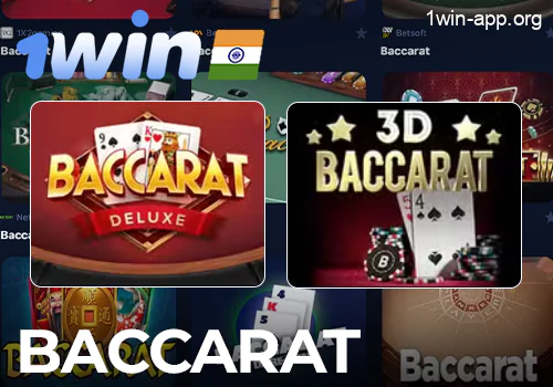 Baccarat on the 1Win app