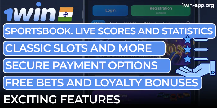 Some of the exciting features of the 1Win Mobile App