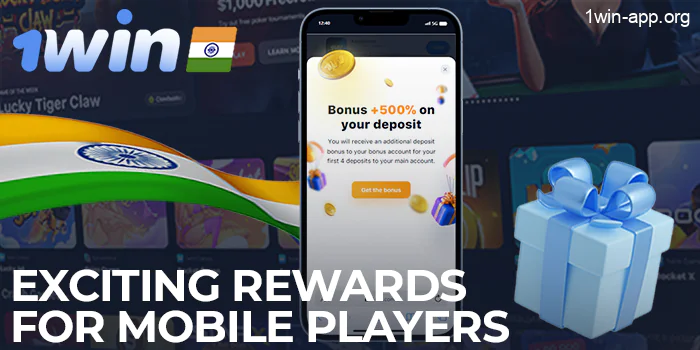 Bonuses for mobile players on the 1Win app