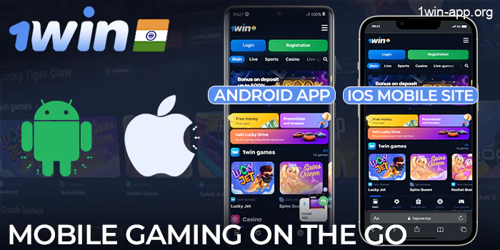 Mobile gaming on the go with the 1Win app