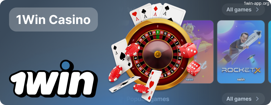 1Win App Casino Lobby Review