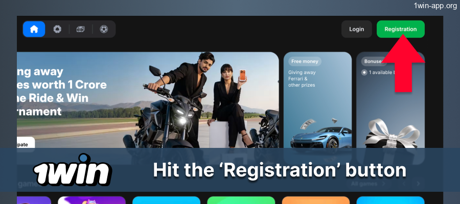 1win: Start your sign-up process now